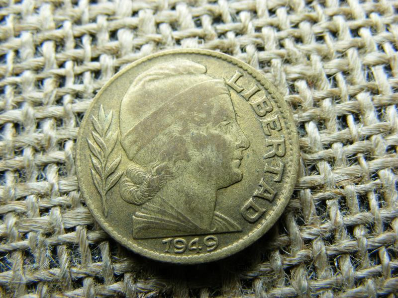 Argentína 20 centavos, 1949