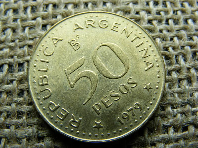 Argentína 50 pesos, 1979