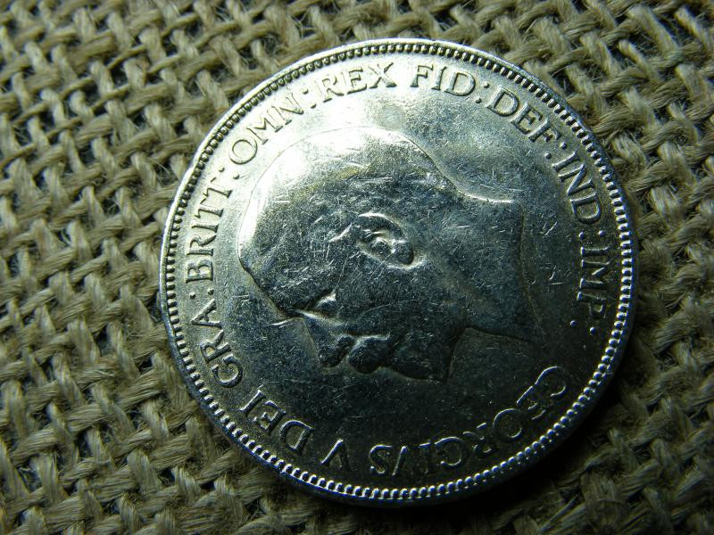 1 Penny, 1929, ezüstözött