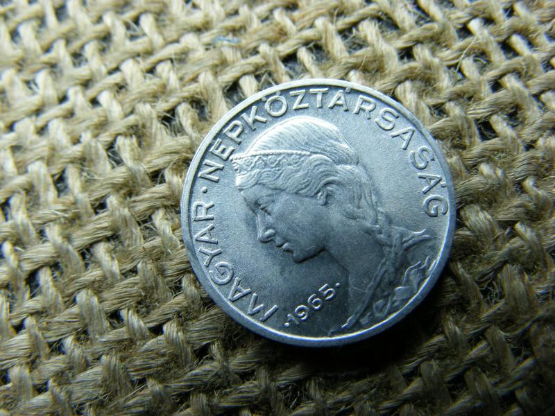 5 fillér, 1965, magyar érme