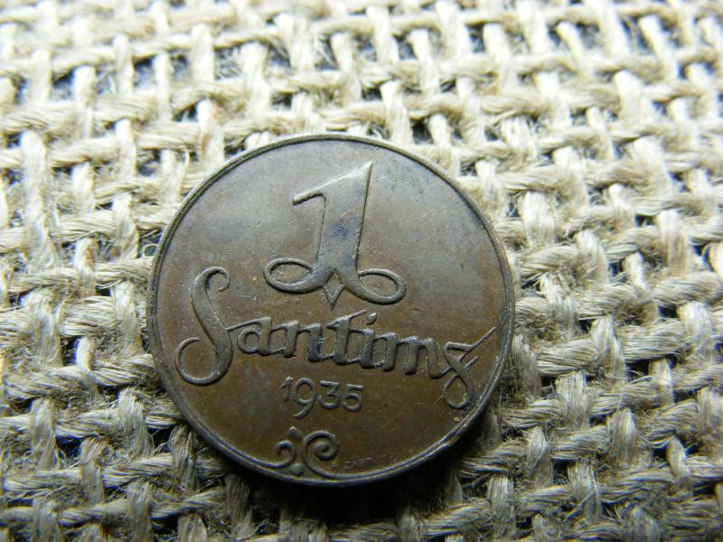 1 Santims érme, 1935, Spanyolország