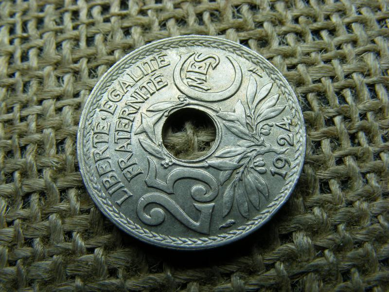25 Centimes 1924, Franciaország