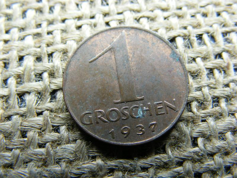 1 groschen, 1937, Németország