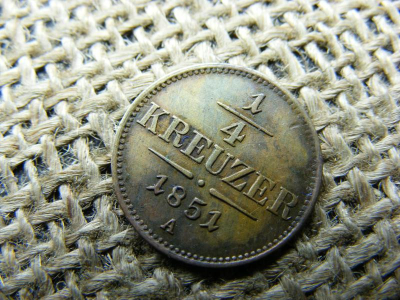 1/4 Krajcár, 1851, Ferenc József