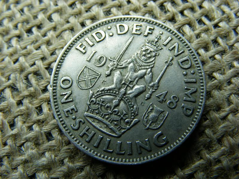 1 Shilling, 1948, Nagy-Britannia