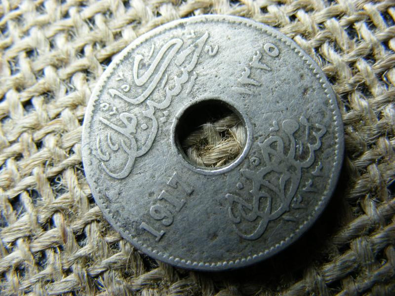 5 Milliemes érme, 1917, Egyiptom