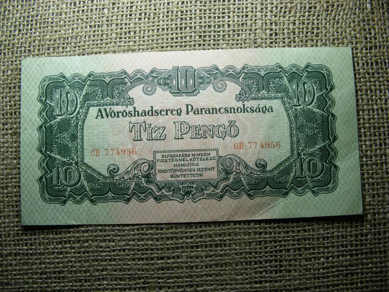 10 pengő, 1944, Vörös Hadsereg CB