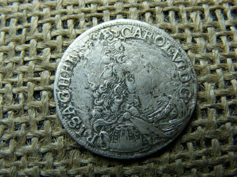 Károly ezüst 6 krajcár, 1724