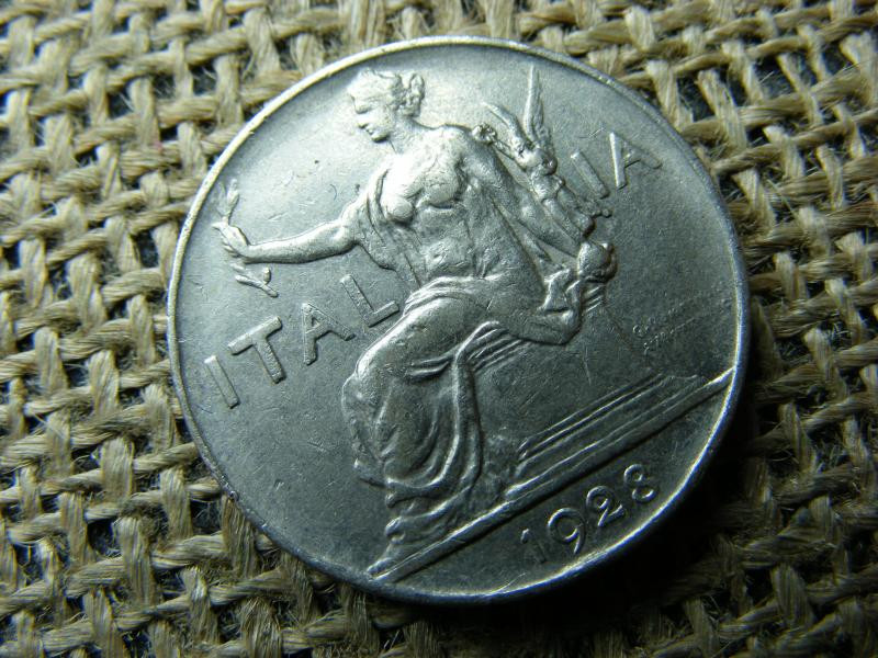 1 Lira, 1928, Olasz Királyság