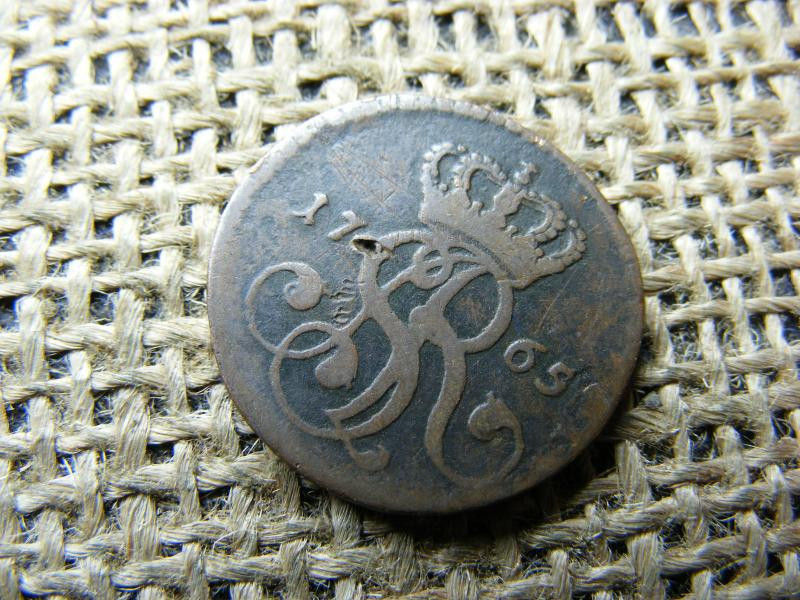 Lengyel 1 groszi, 1765