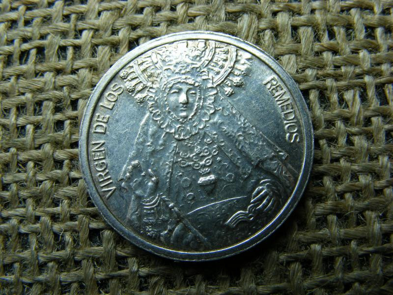 Ezüst emlékérem, Virgen De Los Remedios, La Roda