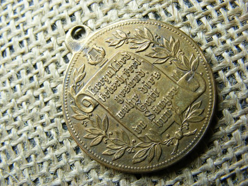 Münster Zu Ulm 1884 Medál