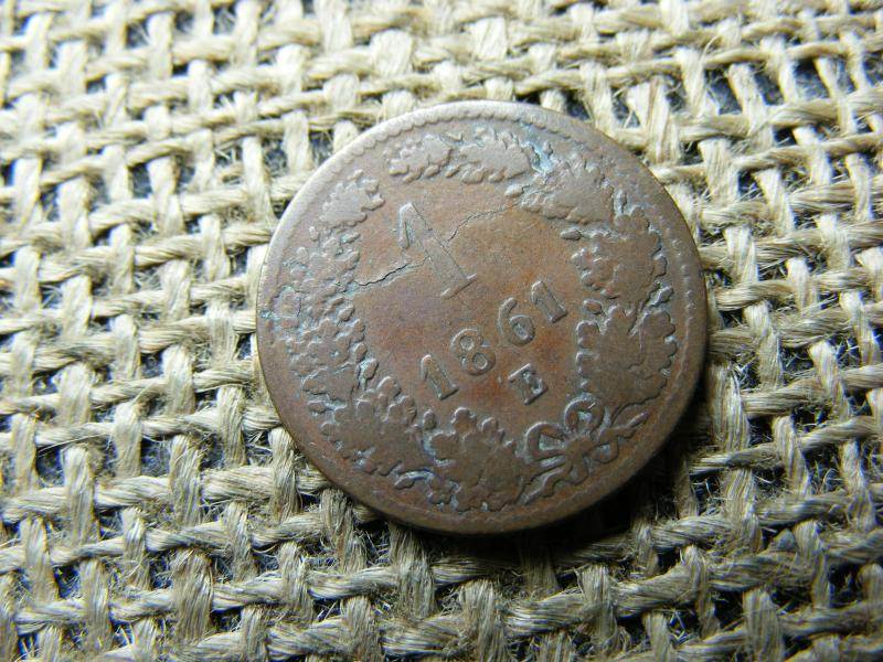1 krajcár 1861 E, Ferenc József