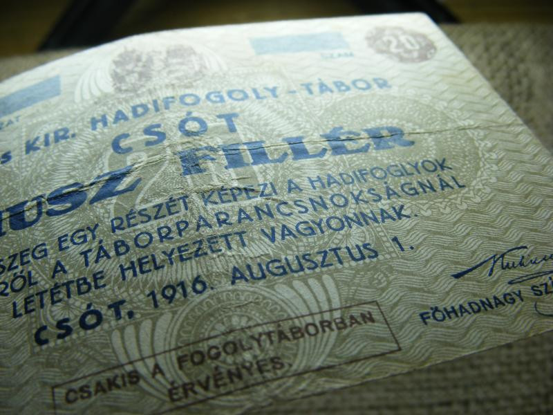 Csót 20 fillér, 1916, Adamo HHC-1.2