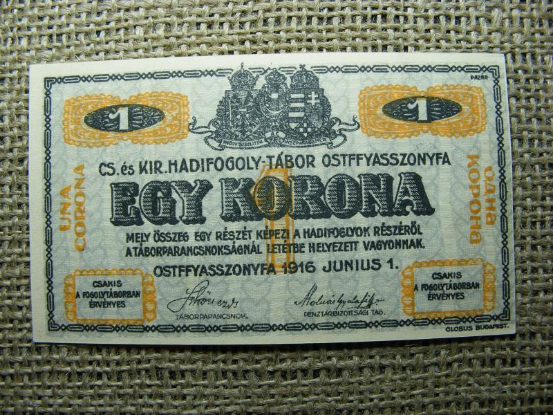 Ostffyasszonyfa 1 korona, 1916, Adamo HHO-2.3