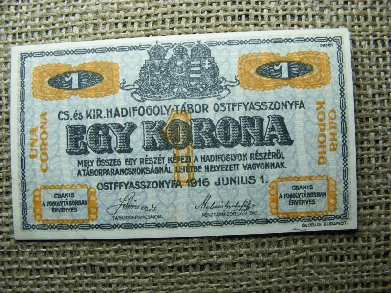 Ostffyasszonyfa 1 korona, 1916, Adamo HHO-2.3.2