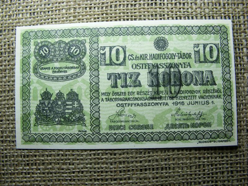 Ostffyasszonyfa 10 korona, 1916, Adamo HHO-2.6.2