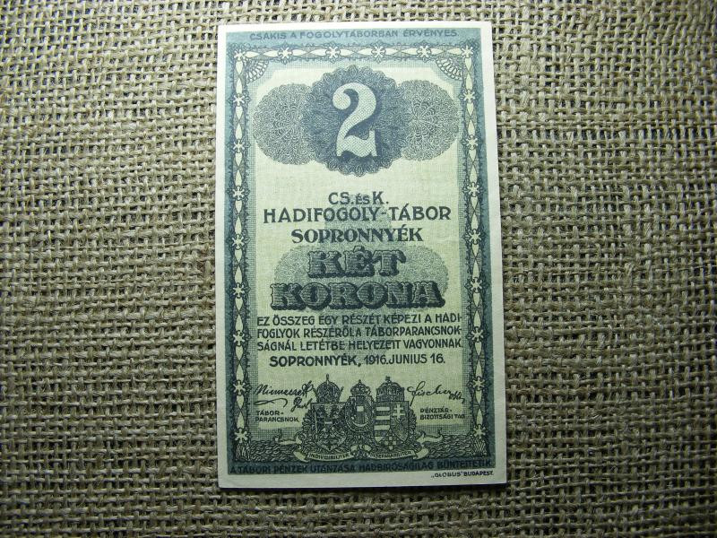 Sopronnyék 2 korona, 1916, Adamo HHP-1.5