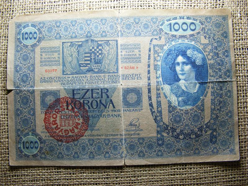 1000 korona, 1902, Magyarország