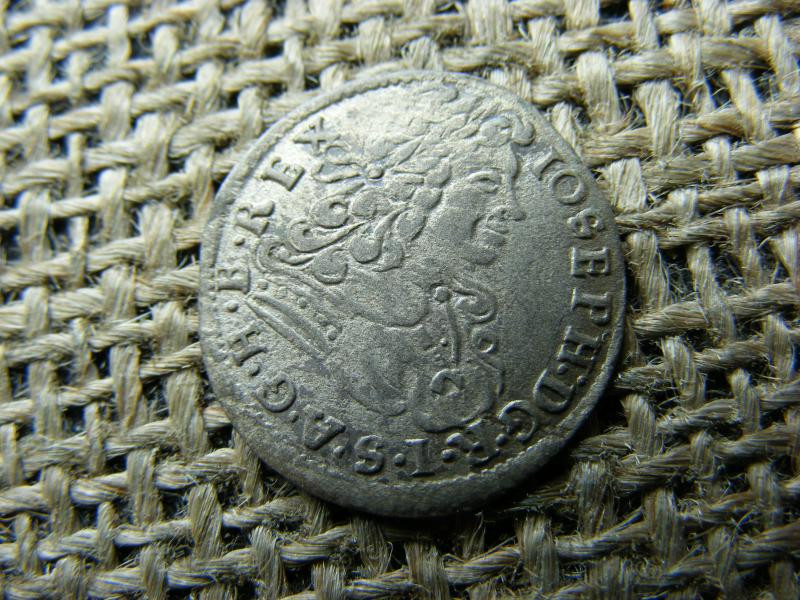 József ezüst poltura, 1709, PH