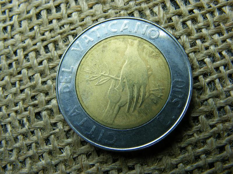 Vatikán 500 lira érme, 1984