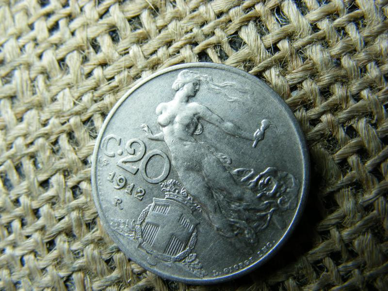 20 Centesimi, 1912, Olaszország