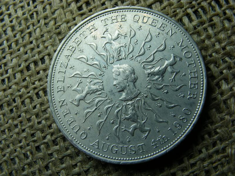 25 pence érme, 1980, Egyesült Királyság