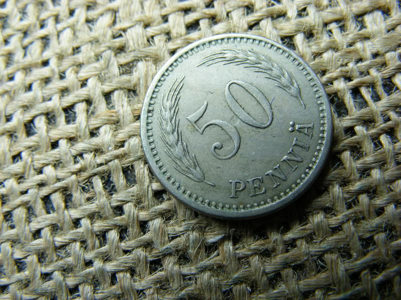 50 pennia, 1929, Finnország