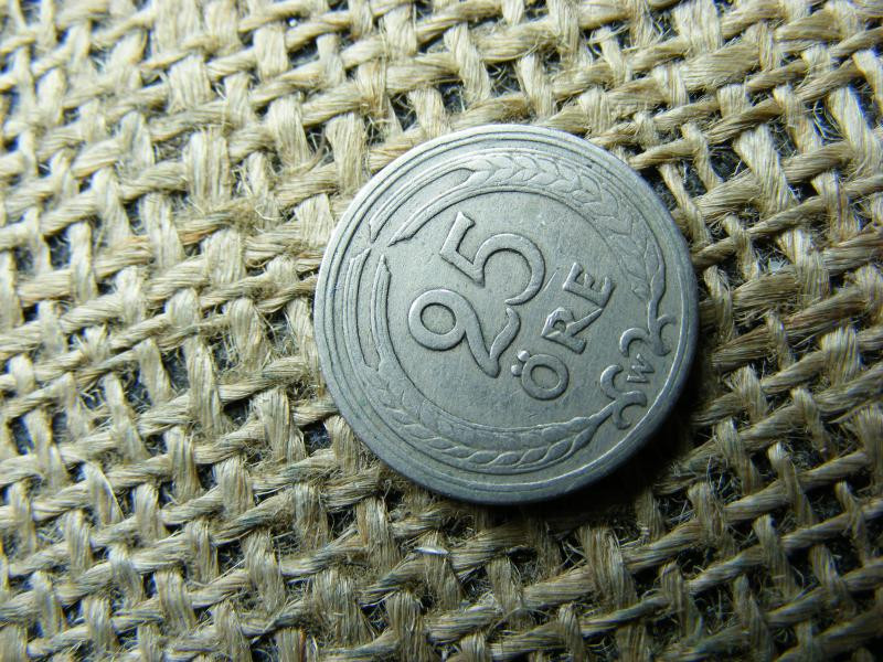 25 öre, 1921, Svédország