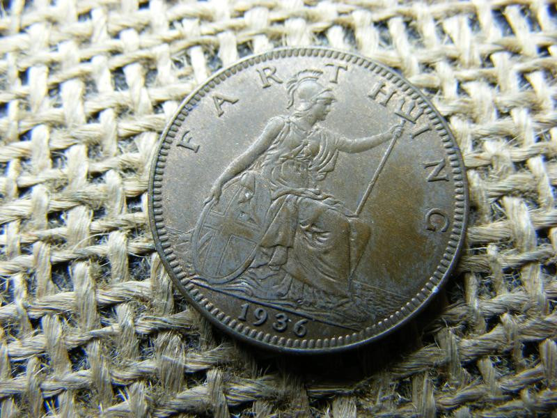Farthing érme, 1936