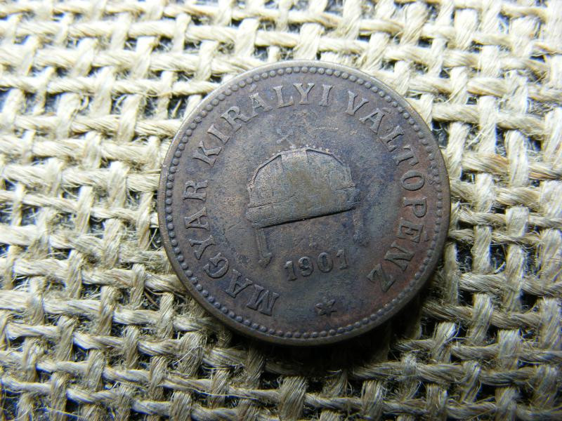 2 fillér, 1901, Korona-pénzrendszer