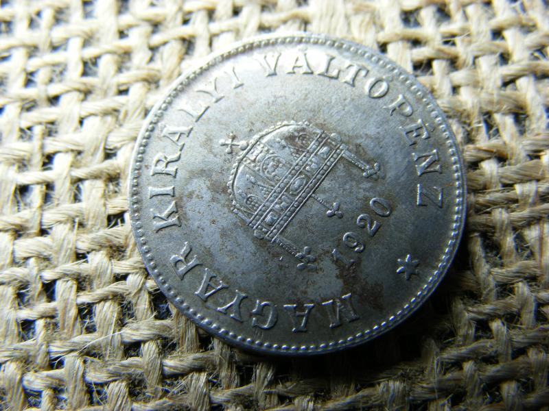 20 fillér, 1920, korona pénzrendszer