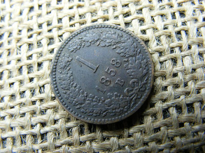 1 Krajcár 1858, Ferenc József