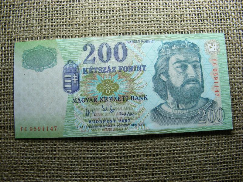 200 forintos bankjegy, 2007, FC