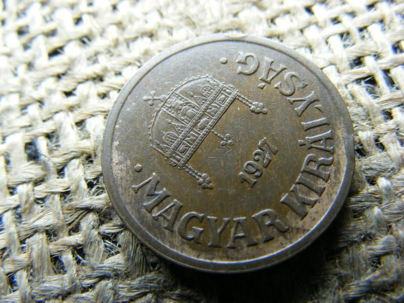 2 fillér, 1927, Magyarország