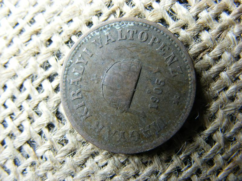 2 fillér, 1905, Korona-pénzrendszer
