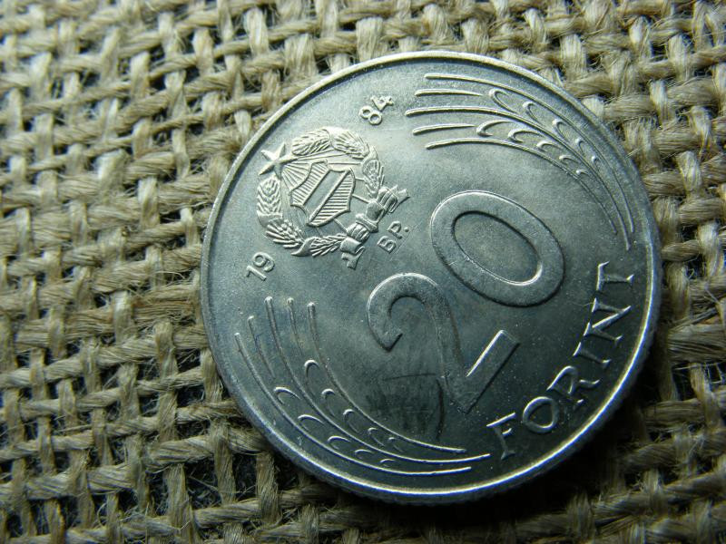 20 forintos érme, 1984