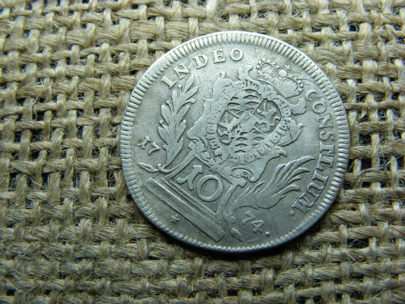 Ezüst 10 krajcár, 1774, Habsburg
