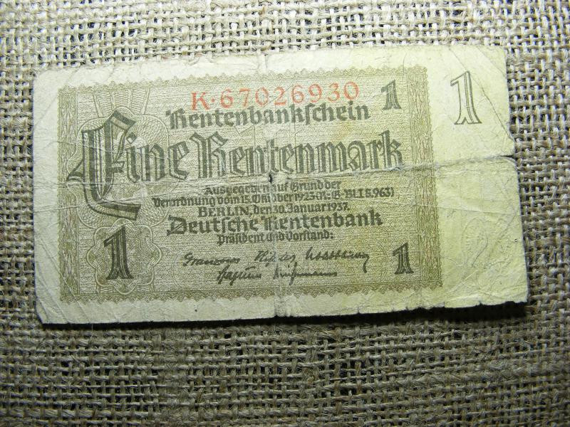 1 márka, 1937, Németország