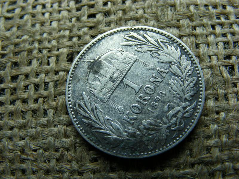 Ezüst 1 korona, 1896, Ferenc József