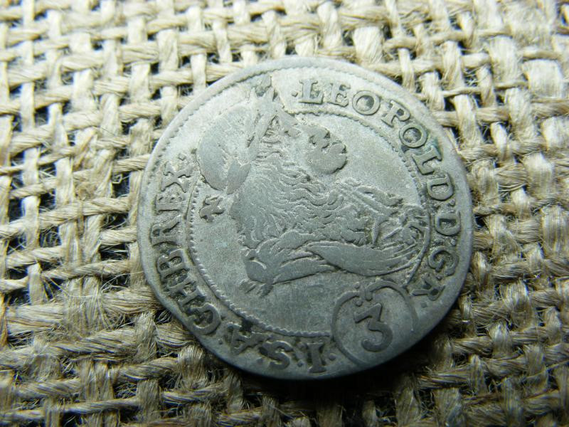 Lipót I. ezüst 3 krajcár, 1694 KB