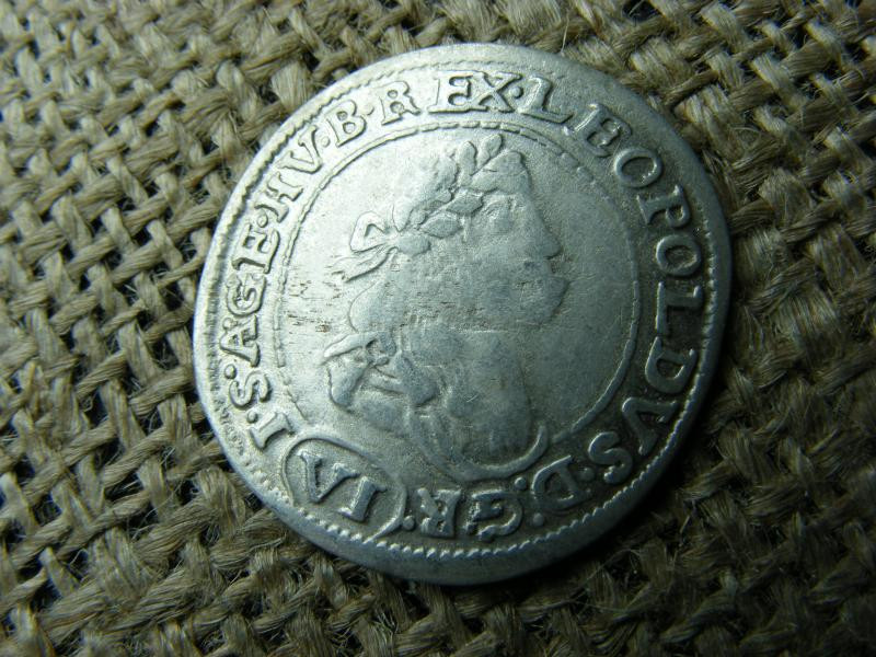 Lipót I. ezüst 6 krajcár, 1673 KB