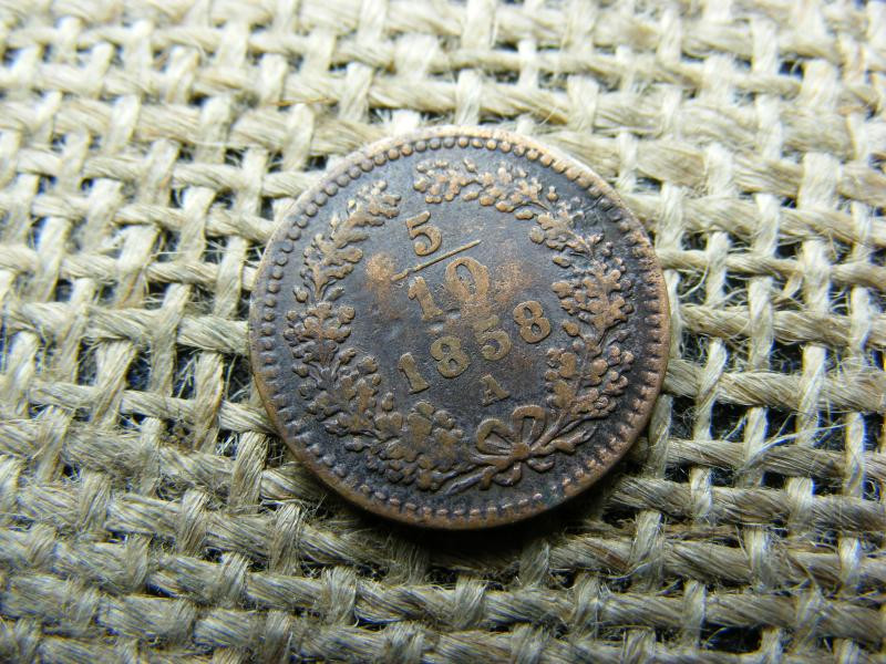 5/10 Krajcár, 1858 A, Ferenc József