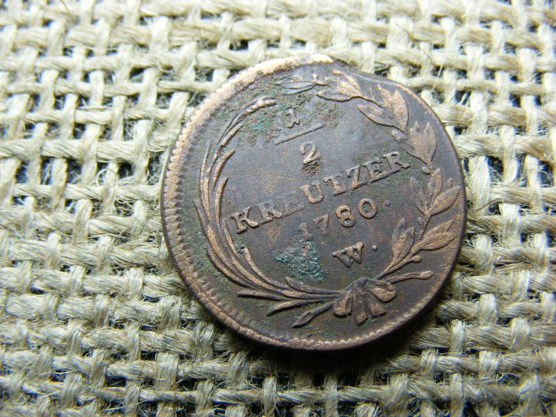 1/2 krajcár, 1780, Mária Terézia