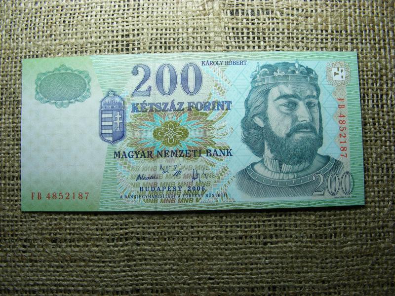 200 forintos bankjegy, 2006, FB sorozat, UNC
