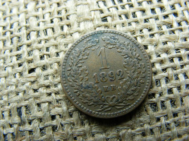 1 krajcár 1892, Ferenc József korona