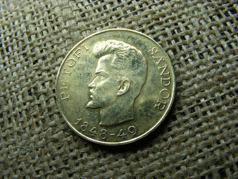 5 forintos érme, 1948, aranyozott