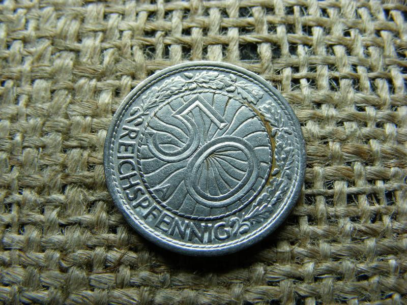 Birodalmi 50 pfennig, 1929, A