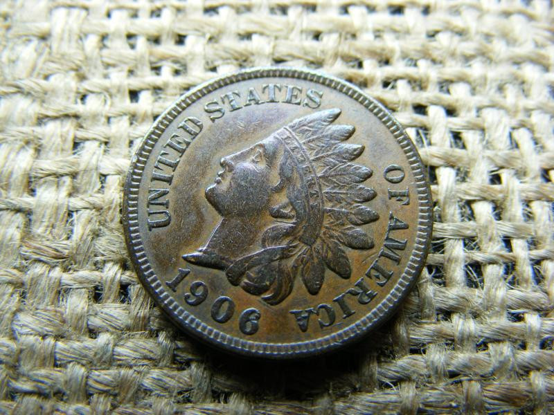USA 1 cent, 1906