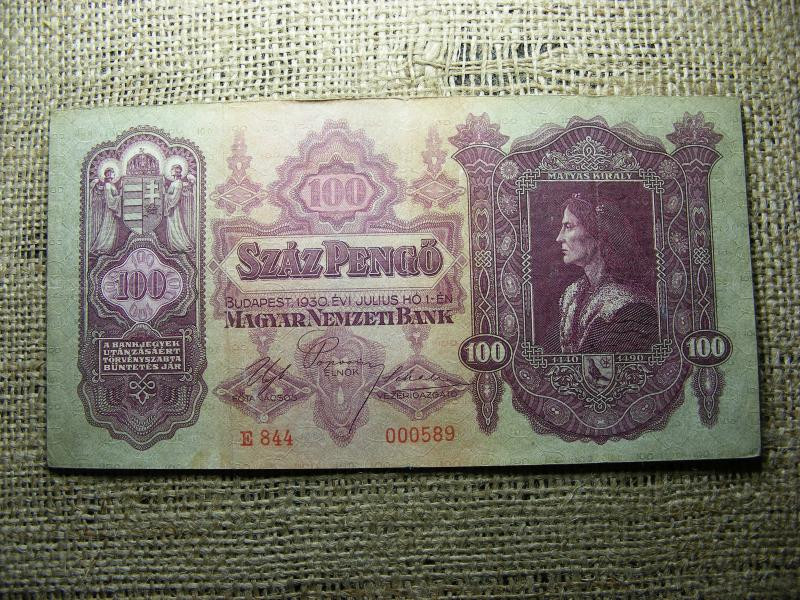 10 pengő, 1930, alacsony sorszám